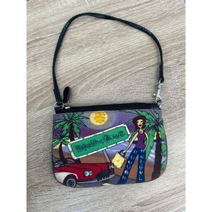 Vintage Y2k Chic NYC Malibu Beach California LA Vibes Beaded Sequin Mini Handbag